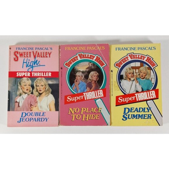 Sweet Valley High Books Super Thriller Lot Of 3 Francine Pascal - Picture 1 of 5